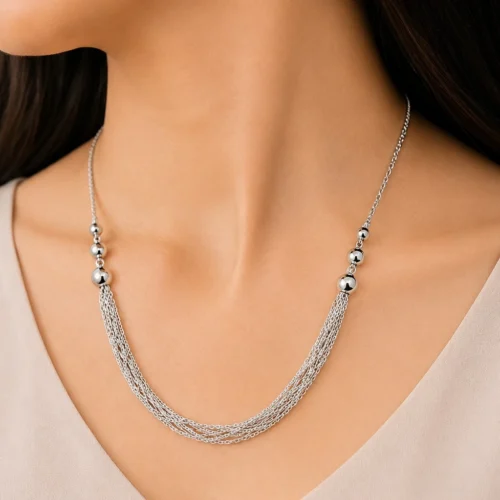Celestia Layered Bead Necklace