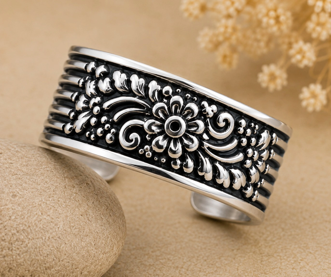 Floral Symphony Toe Ring