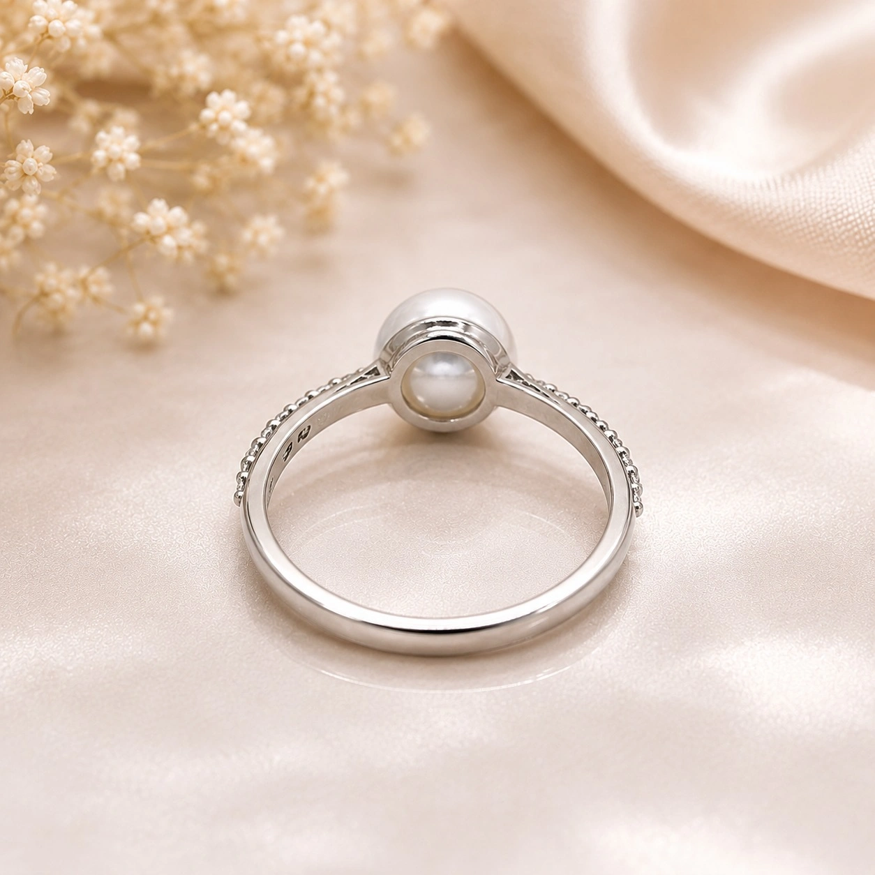 Bianca Pearl Ring – 925 Sterling Silver 02